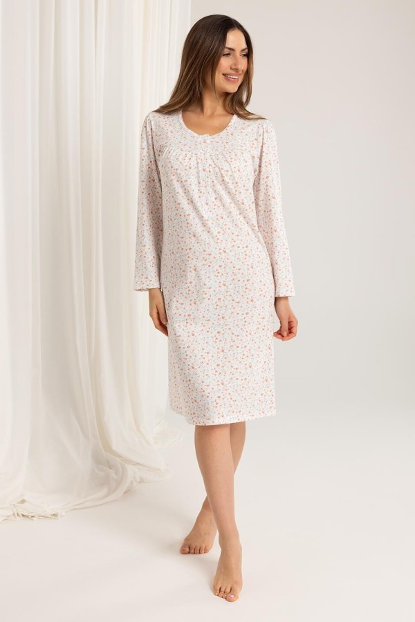 Rochie de noapte Regina 015 maneca lunga